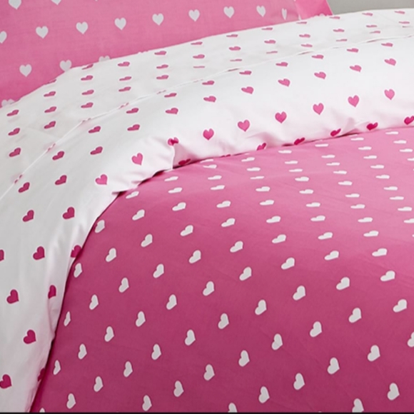 Pottery Barn Kids Bedding Pottery Barn Kids Twin Pink Hearts